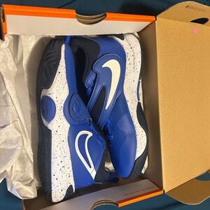 Nike Kids Blue and White Sneakers